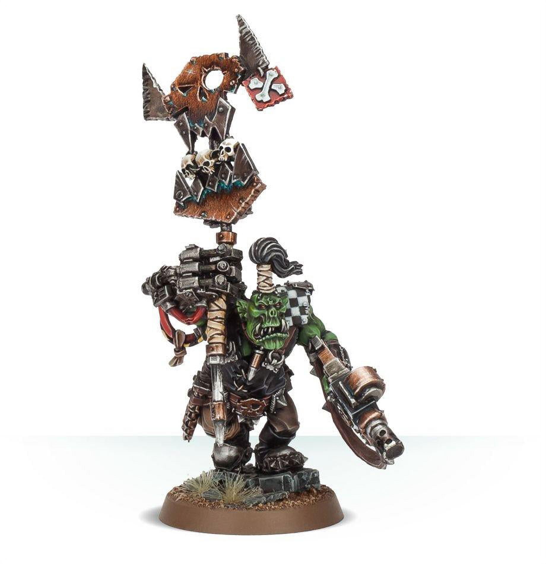 Ork Nob With Waaagh! Banner Warhammer 40K NIB! WBGames