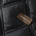 thumbnail image 5 of Lenago Quilted Jackets For Men Winter Lightweight Men'S Thermal Jackets Solid Color Crew Neck Full Zipped Warm Coat Water-Resistant Packable Puffer Jacket Plus Size Available, 5 of 8