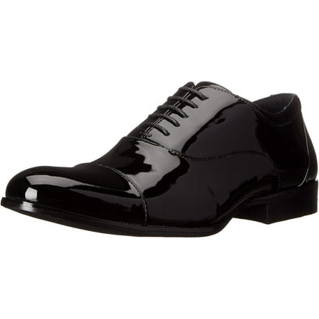 stacy adams patent leather tuxedo shoes