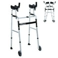 thumbnail image 2 of Visland Déambulateur Pliant, Déambulateurs Droits pour Aînés, Déambulateurs Robustes pour Aînés, Déambulateur à Plateforme avec Soutien des Bras pour Aîné, Handicapé et Personne à Mobilité Réduite, 2 of 8