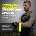 thumbnail image 4 of Storelli BodyShield Sleeveless Undershirt | Protective Soccer Base Layer | Lightweight Compression Top | Padded Chest and Rib Protection | Black | Small, 4 of 4