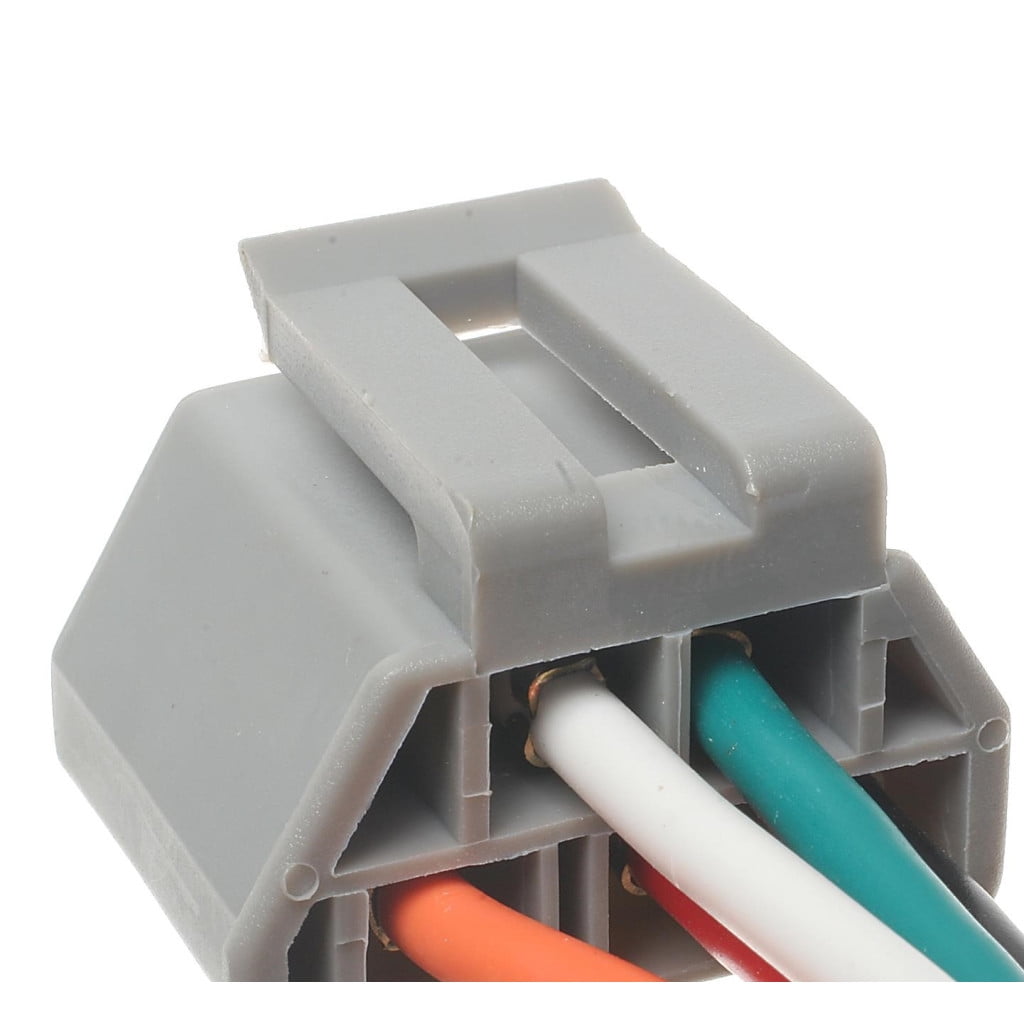 KarParts360 For Ford Crown Victoria 1992 1993 1994 Electrical Connector | Plastic | Metal Contact Terminal | Blade Terminal | Push On Attachment Method | Trapezoid Connector