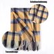 thumbnail image 2 of Bufanda larga y suave de invierno para mujer, bufanda con borlas a cuadros para mujer, bufandas clásicas suaves, bufanda suave para mujer de invierno, 2 of 6