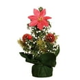 thumbnail image 2 of HANDIED Desktop dress up Artificial Christmas Tree 8 Inch Tabletop Christmas Tree With Ornaments For Christmas Decoration, 2 of 8