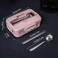 thumbnail image 3 of Fresh-Keeping Lunch Box With Cutlery Set Blue, 3 of 9