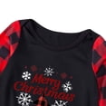 thumbnail image 5 of Odeerbi Christmas Pajamas for Family Plaid Holiday Long Sleeve Family Christmas Pajamas Matching Sets Infant Fashion Plaid Print Blouse Tops Pants Sleepwear Xmas Family Matching PJs Set Red, 5 of 5