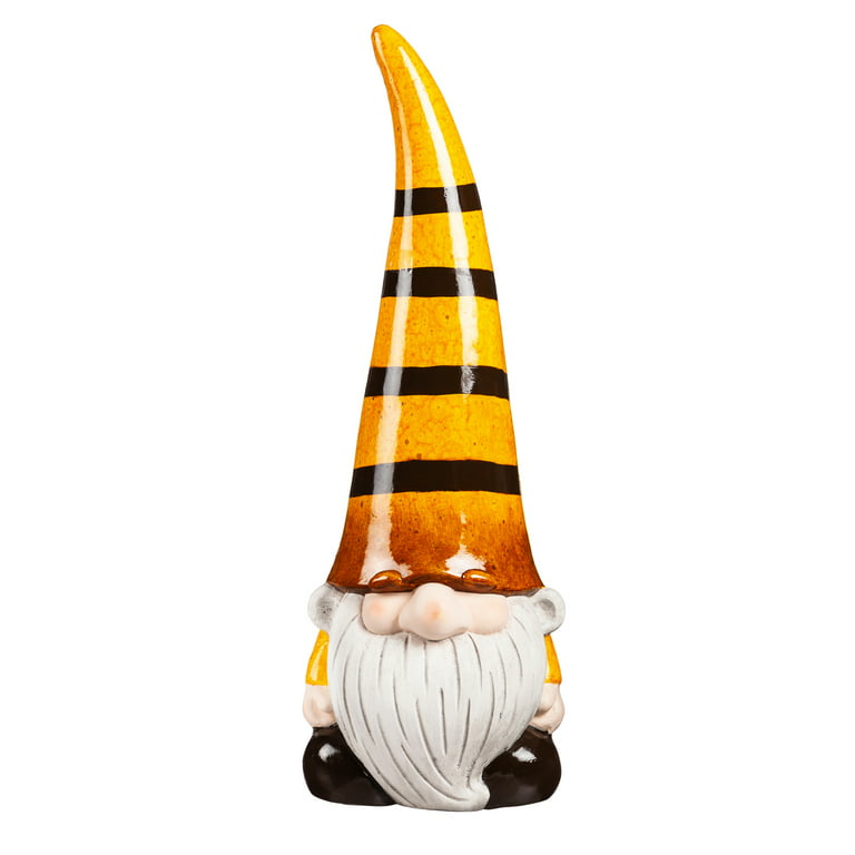 2.5 Gnome w/ Bees Ribbon on Yellow - 10yds