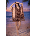 thumbnail image 6 of Women’s Short Viscose Kaftan – Bohemian Print | Lightweight, Stylish, Beachwear & Loungewear Cover Up | Free Size, 6 of 7