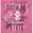 thumbnail image 2 of Missouri Cute State Flower Souvenir Womens Slim Fit Graphic Tee Brisco Brands S, 2 of 3
