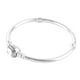 thumbnail image 5 of Pulsera con colgante exquisito de cobre blanco, elegante y de moda, pulsera de cadena de serpiente, joyería de 6,3 pulgadas, 5 of 15