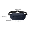 thumbnail image 3 of Xihbxyly Despacho de Almacén Caja Abierta Bolso Pequeño de Moda para Parejas, Bolso Deportivo Informal, Tendencia, Cientos de Bolsos Cruzados de Hombro, Bolso de Pecho para Hombres, 3 of 6