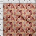 thumbnail image 3 of oneOone Silk Tabby Light Peach Fabric Tropical Quilting Supplies Print Sewing Fabric By The Yard 42 Inch Wide, 3 of 5