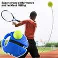 thumbnail image 3 of Tennis Trainer Rebound Ball,Bounce Back Tennis Ball,Tennis Practice Rebounder with Long Elastic Rope,Portable Tennis Self Training Device,Solo Tennis Practice Reaction Equipment Kit for Beginners, 3 of 7