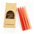 thumbnail image 1 of Eolstice Taper Candles, 4 Pack, Gradient Long Thin Stick, Unscented Dinner Candles, Wedding Table Home Decor, Multiple Color Sets, Centerpiece Accent, 1 of 1
