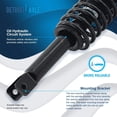 thumbnail image 5 of Detroit Axle - Rear Struts for 2001-2006 Chrysler Sebring Convertible 2002 2003 2004 2005 2 Ready Struts w/Coil Spring Assembly Replacement, 5 of 7