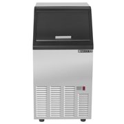 Edgecraft MAXX ICE Self-Contained Half Dice Ice Maker, 88 Lb, Silver