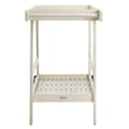 thumbnail image 4 of Safavieh Renzo Outdoor Patio 2 Tier Bar Cart - White, 4 of 11