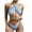 Light Blue, variant on Women's Sexy High Waist Bikini Swimsuit Comfortable Plain Color Swimwear Bathing Suit for Beach Pool Vacation