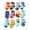 A#4-D, variant on QBABYOO 12 Pairs Baby Socks Boy Girl Cotton Socks 6-12 Months for Infant Toddler Kids Children, Sizes 0M- 7Y