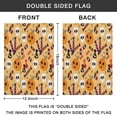 thumbnail image 4 of Halloween Pumpkins Skulls and Candies Fall Garden Flags 12.5"x18" Double Side,Small Yard Flags for Outside,Outdoor Fall Decor,Autumn Funny Garden Flag Yard Decoration, 4 of 4