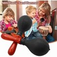 thumbnail image 4 of Percussion Maracas,shakers Rattles Sand Hammer Percussion Instrument With Abs Plastic Shells And Wooden Handles For Live Performances,concert, Recordi, 4 of 4