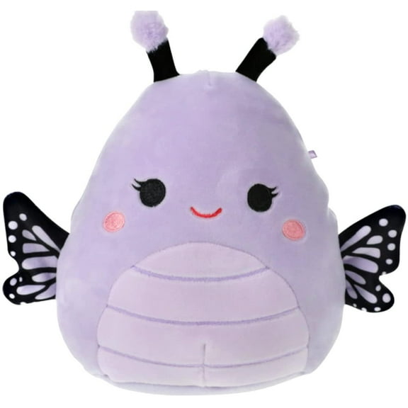 Squishmallows Official Kellytoy 8 Inch Soft Plush Squishy Toy (Bibiana The Butterfly)
