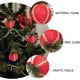 thumbnail image 3 of Adornos de bolas de espuma navideñas, adornos rústicos de bolas de Navidad, colgante, decoración para árbol de Navidad (rojo) (3 uds)-- Sailing  Electrónica, 3 of 5