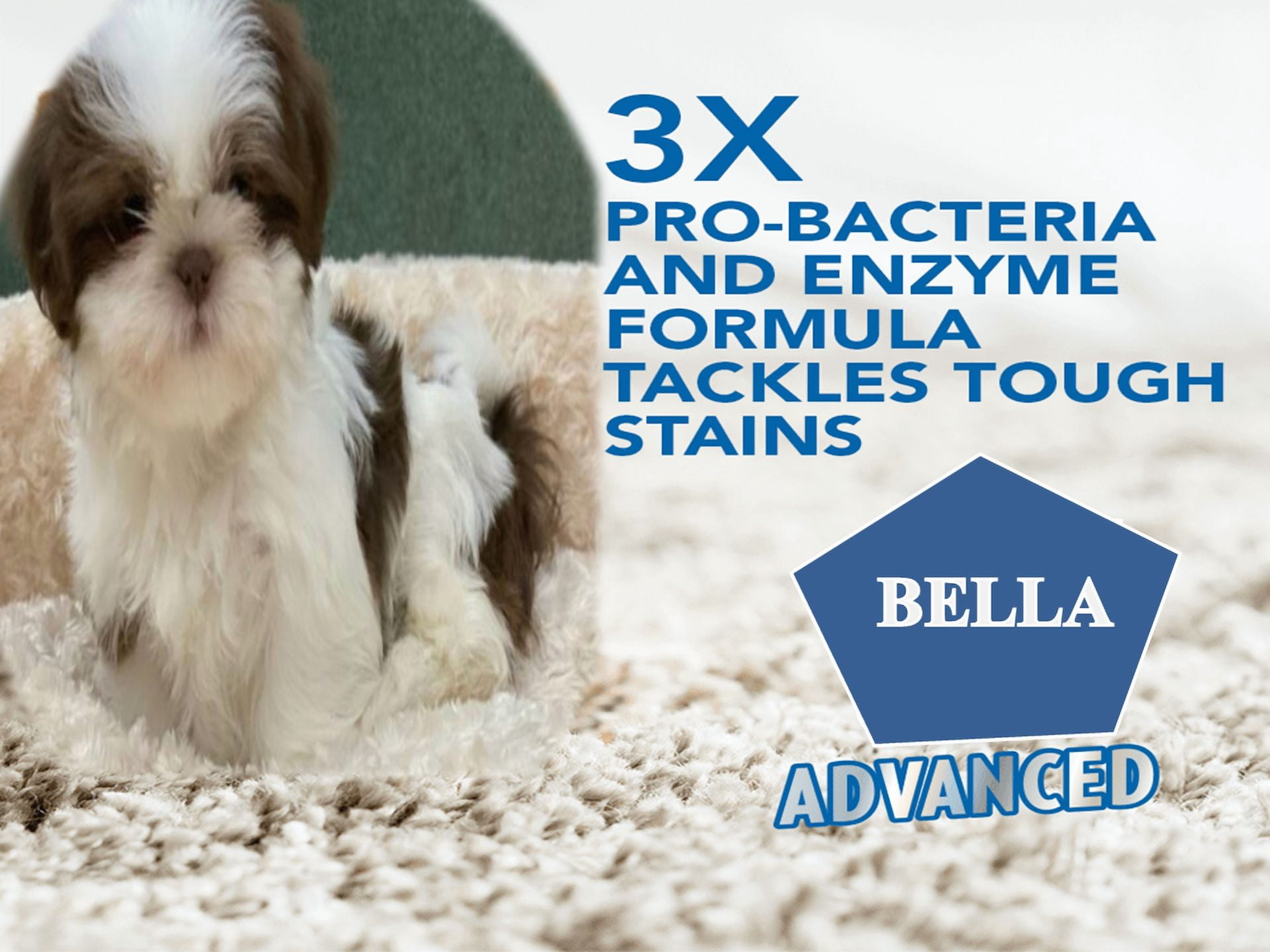 Advanced 3- in 1 Stain and Odor Remover For Small and Large Breeds - 32 oz.