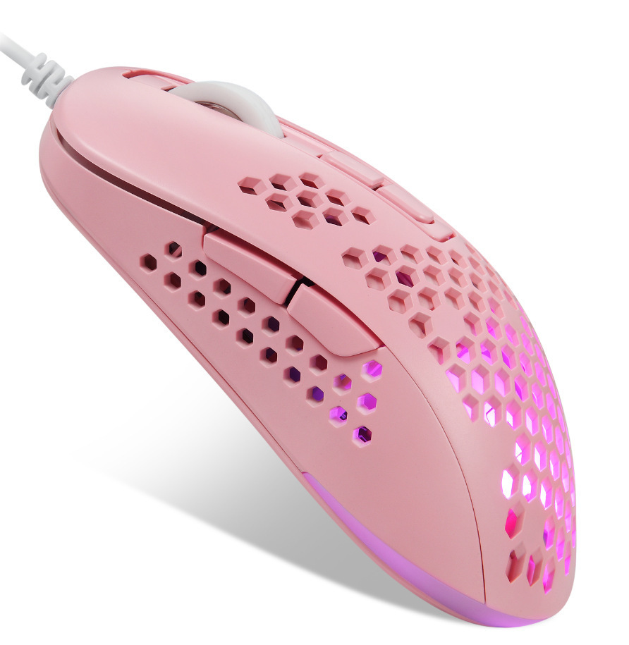 Gaming Mouse Cable Hollow out Porous Electric Gaming Mouse