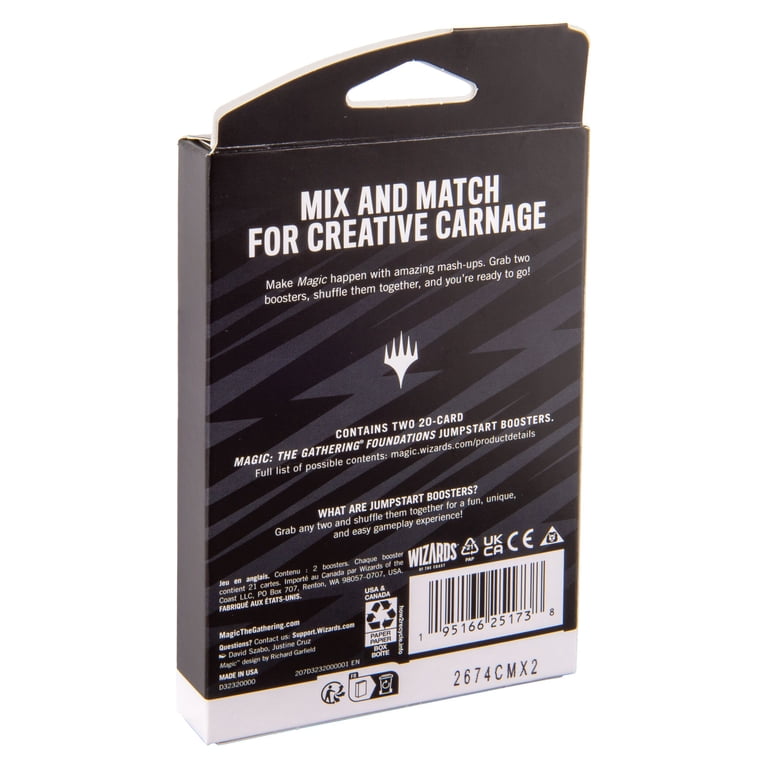 Magic: The Gathering Foundations Jumpstart 2 Pack - Walmart.com Magic: The Gathering Foundations Jumpstart 2 Pack - Walmart.com