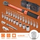 thumbnail image 2 of Llave dinamométrica Matework 1/4" Drive 1-25 Nm con 27 accesorios, 2 of 8