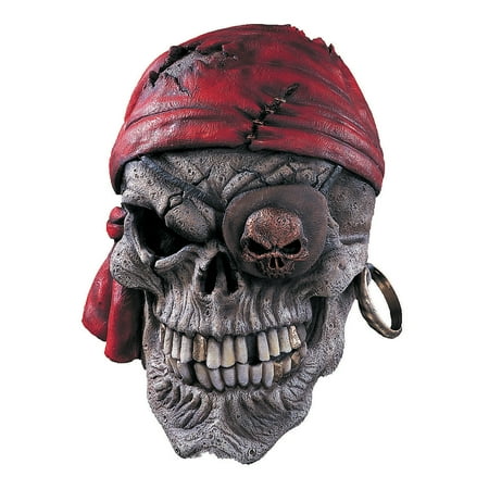 Rubie's Adult Pirate Skull Costume Mask - Size
