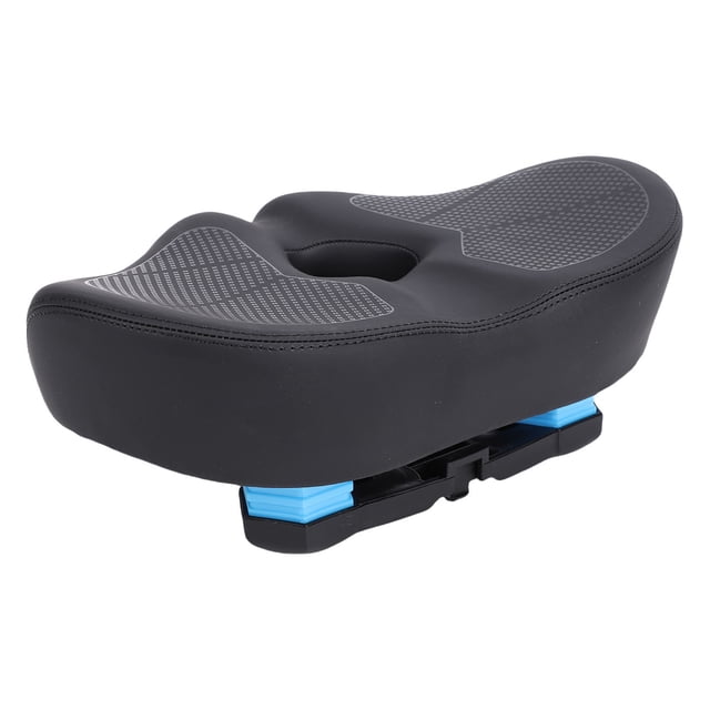 Cojín Para Asiento De Bicicleta, Canal De Aire Hueco, Estructura Central Abierta, Esponja Suave Extra Gruesa Con Bolas De Suspensión Doble, Para Comodidad En Bicicleta, Sillín