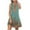 Light Blue, variant on Aloohaidyvio Dresses for Women,Women Fashion Printed Casual Round-Neck Sleeveless Long Dress