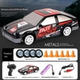 thumbnail image 1 of AIGIA RC Drift Car 1/24 2.4GHz 4WD Remote Control Sport Racing On-Road Vehicle with LED Light for Kids Gift, 1 of 7