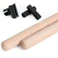 thumbnail image 1 of Bangcool Yoga Stick Set Wooden Sturdy Long Massage Stick Exercise Stick for Back Posture, 1 of 8