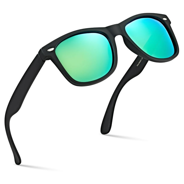 Gafas de sol retro polarizadas UV400 para hombres y mujeres