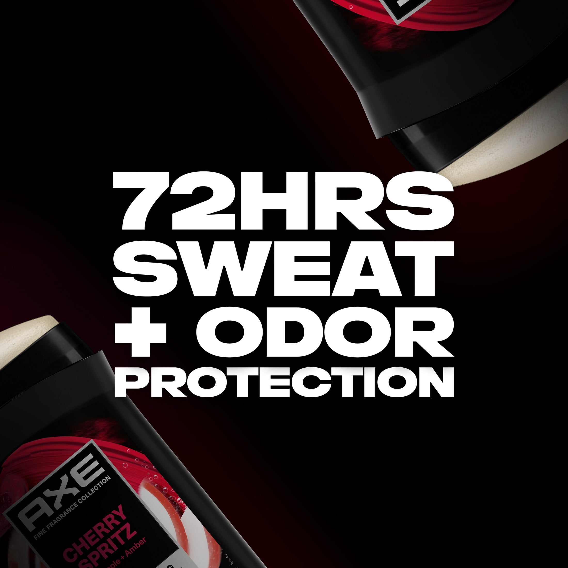 AXE Fine Fragrance Collection Antiperspirant Deodorant for Men Cherry Spritz 72 Hour Sweat & Odor Protection, 2.6 oz