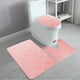 thumbnail image 5 of Juego de 3 alfombras de baño | Alfombrillas absorbentes y antideslizantes | Alfombrillas de baño y ducha con estampados modernos para decorar el baño, 5 of 7