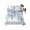 Lake Blue, variant on Queen Flat Sheet 90"x102", Eucalyptus Grey Soft Lightweight Bedding Flat Sheets Only, Farmhouse Leaves Summer Spring Leaf Brushed Microfiber Top Bed Sheet, Breathable StainResistant Bedsheets