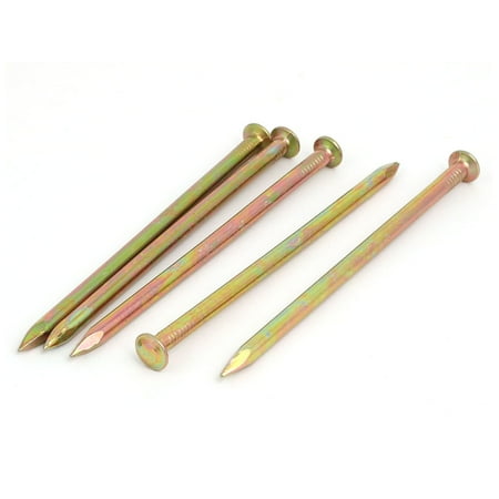 Wahl Tip - 100mm Length Fiber Concrete Cement Wall Zinc Alloy Point Tip Wire Nails 10pcs
