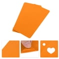 thumbnail image 3 of Unique Bargains 2 Pcs Self-Adhesive Repair Patches Orange Yellow Polyester Cotton, 3 of 5