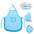 thumbnail image 3 of Honganda Children's Toy Kitchen Apron Gloves Chef Hat Spoon Stick Mallet, 3 of 3