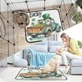 thumbnail image 7 of Qxltty St Patricks Day Lucky Car Cat litter Pads Pet Set of 3 Diaper Mats Center Anti-leakage Layer Absorbent Soft and Comfortable, 7 of 7