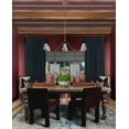 thumbnail image 2 of XAV-B9306-VG-BL Crystorama Lighting Xavier - 6 Light Chandelier In Modern Style-14.75 Inches Tall and 46 Inches Wide-Vibrant Gold/Blue Finish, 2 of 8