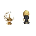 thumbnail image 1 of Candelabro Antiguo Y Estatua De Mujer Africana De Resina, Escultura Creativa Para Sala De Estar, Chimenea, Decoración Del Hogar, Centro De Mesa, 1 of 8