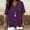 F2Purple, variant on DxhmoneyHX Womens Short Sleeve Tops Henley Neck Side Button Shirts Casual Summer Outfits Lightweight Fashion Clothes
