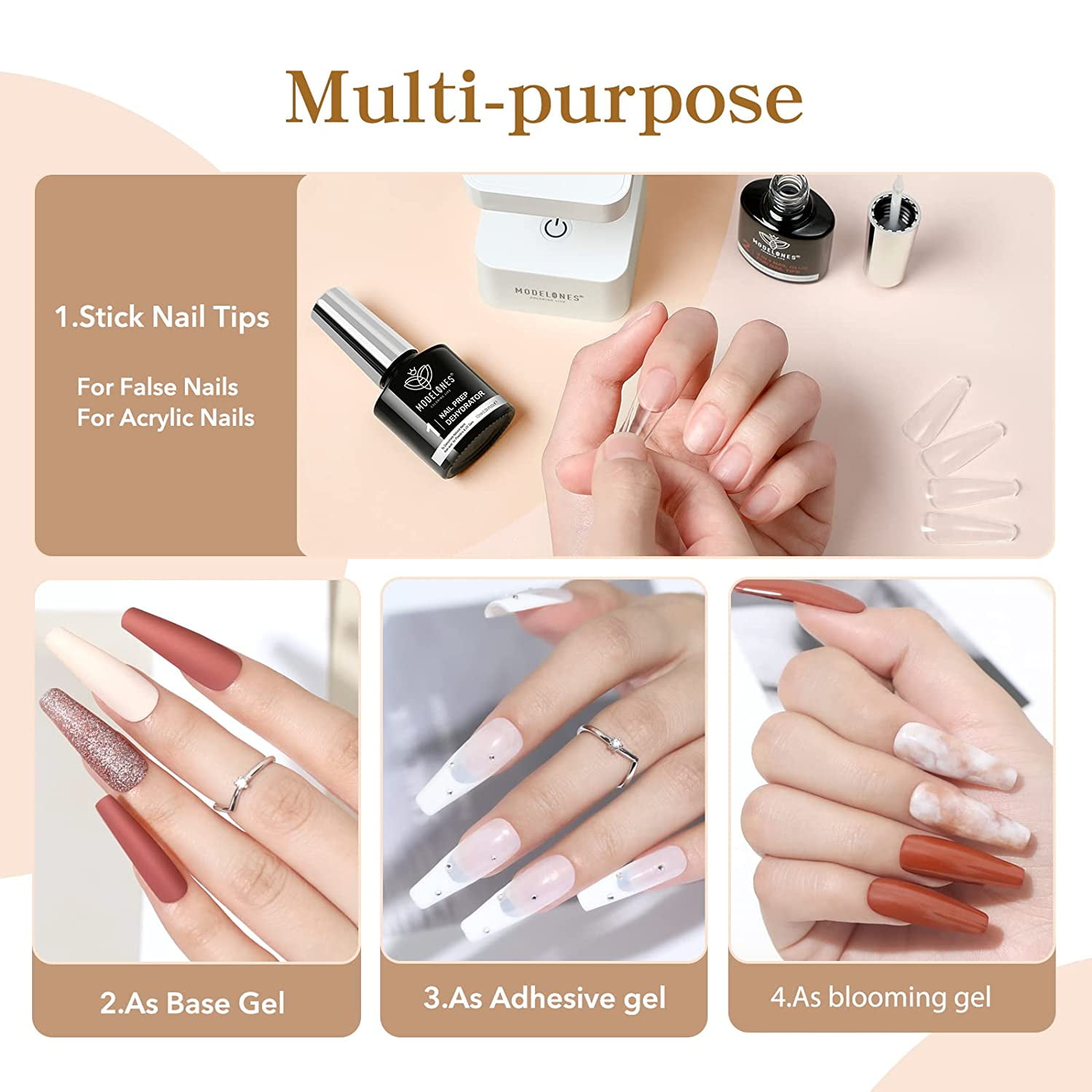 The press on glue from @LUXXI NAILS is unmatched. If sticky tabs arent... |  press on nails | TikTok