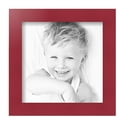 thumbnail image 2 of ArtToFrames 9" x 9" Red Picture Frame, 9x9 inch Red Wood Poster Frame (WOM-4119), 2 Pack, 2 of 7