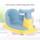 thumbnail image 3 of Asiento De Baño Para Bebés Asiento De Baño Para Bebés Asiento De Baño Para Niños Pequeños Con Botón De Agua Y Respaldo Ajustable 4 Ventosas Para Mayor Seguridad Se, 3 of 7
